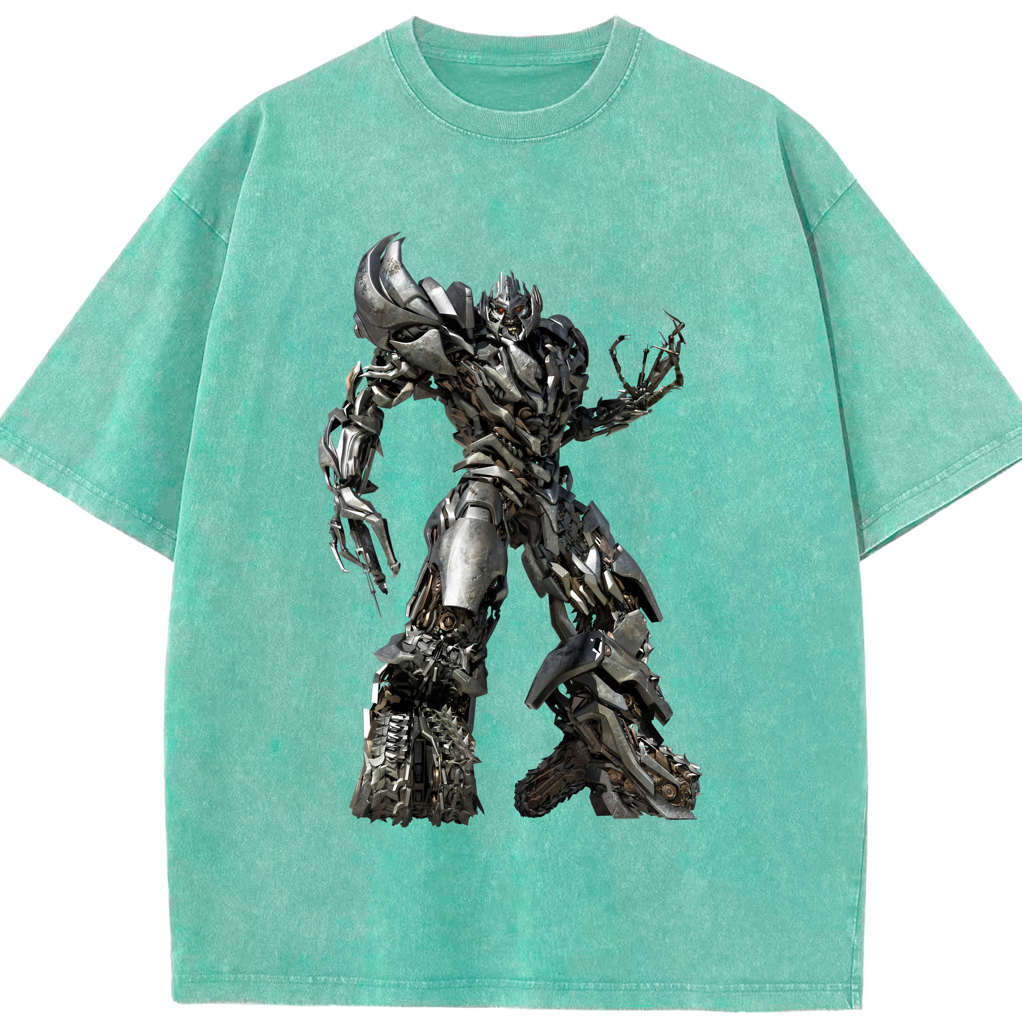 （画像用） Transformers トランスフォーマー 綿100% ヴィンテージ風 半袖Tシャツ（フロントプリント）